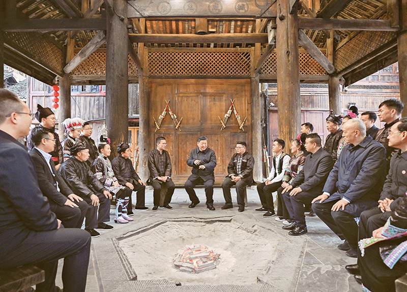 习近平：锲而不舍落实中央八项规定精神以优良党风引领社风民风(图2)